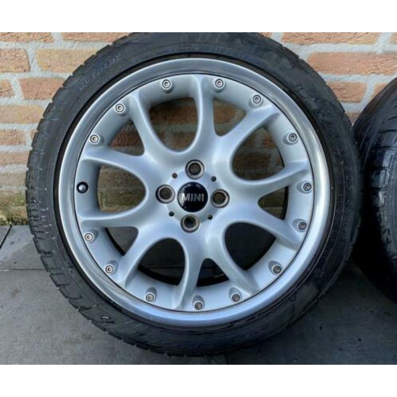 Orig. Set Mini Cooper S 17 inch R56 velgen 205 45 17 4x100