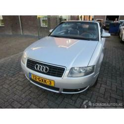 Audi A4 18 turbo CABRIOLET s line (bj 2004, automaat)