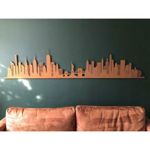 Cortenstaal Skyline New York (200cm)