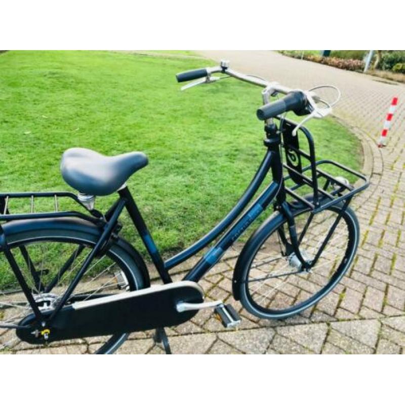 Fietshokje Haarlem: Cortina U4 transport damesfiets D54 N8
