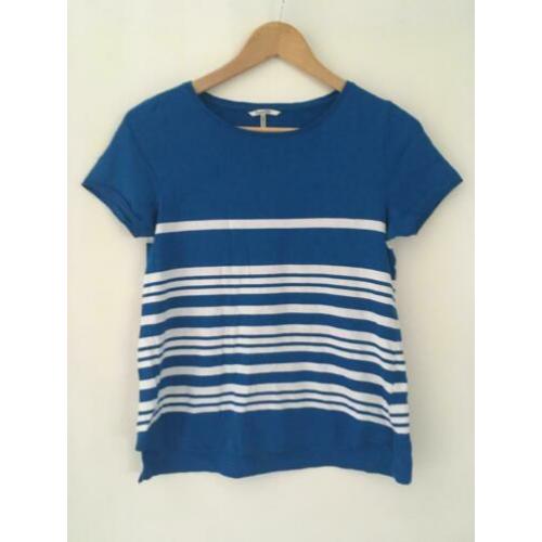 Massimo Dutti blauw t-shirt maat xs / s