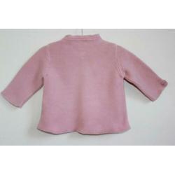 Roze vestje van Petit Bateau maat 62 (9496)