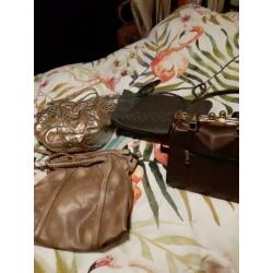 4 hele mooie luxe trendy dames tassen