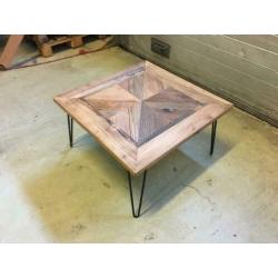 Nieuwe salontafel teakhout 70x70 gratis thuisbezorgd