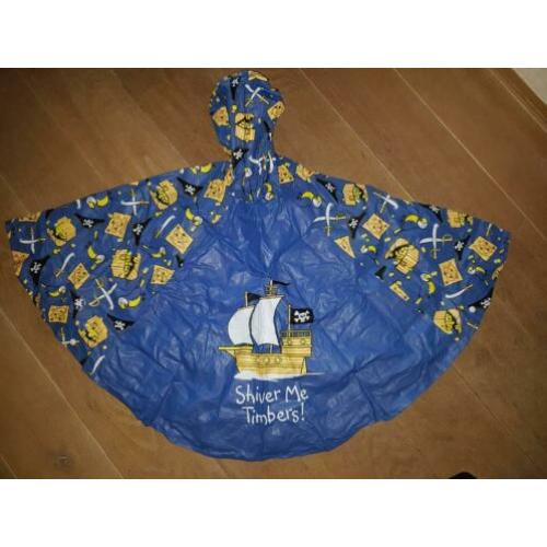 Bugzz kids poncho piraat 3-6 jaar