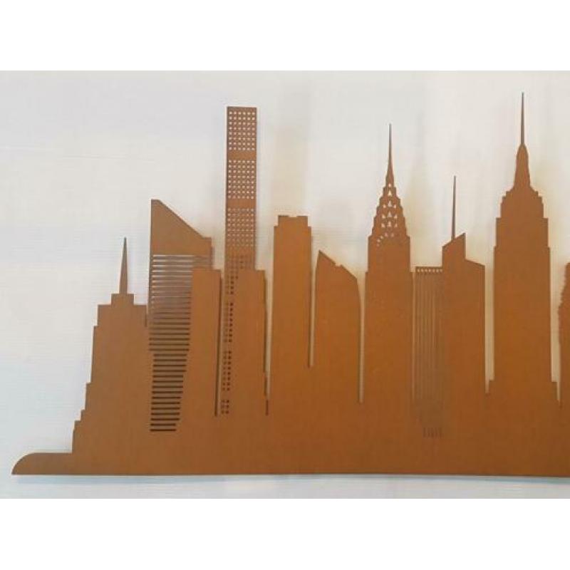 Cortenstaal Skyline New York (200cm)