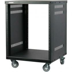 Samson SRK-12 rack (19 inch 12U) op wielen