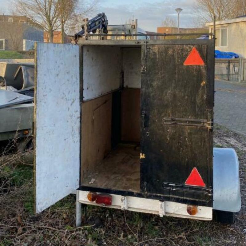 Te koop Dichte aanhangwagen