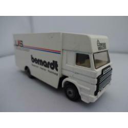 2 Verhuiswagens SCANIA - MERCEDES van EFSI schaal 1/87