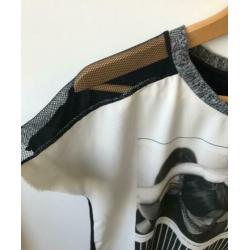 Top met print - ZARA maat S/M