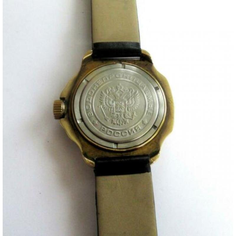 VOSTOK vintage water resistent mechanisch heren horloge '80