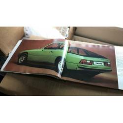 Porsche 924 prospekt plus technische daten