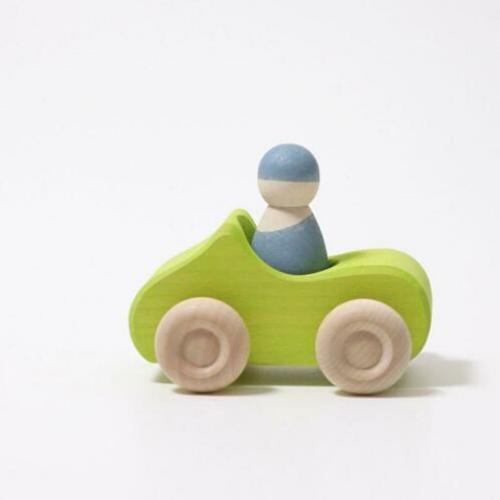 Grimms houten cabriolet met grimms vriendje - Grimms 09305