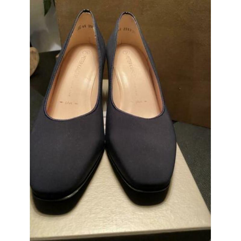 Mooie nieuwe blauwe pumps van Peter Kaiser