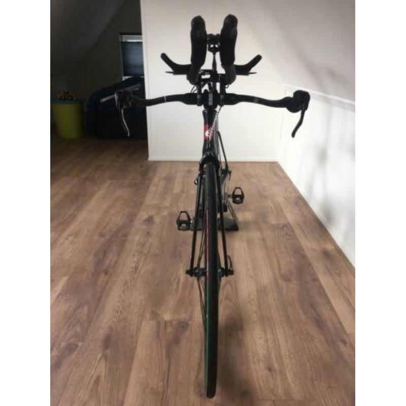 Cervelo P4 56 cm Dura ace DI2 tijdritfiets vermogensmeter