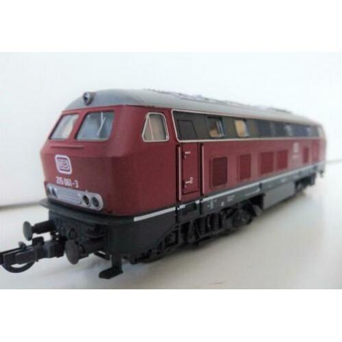H0 treinen ROCO DB215 - Rood