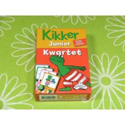 Kikker Junior Kwartet met extra grote kaarten