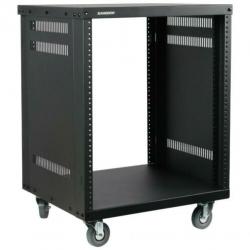 Samson SRK-12 rack (19 inch 12U) op wielen
