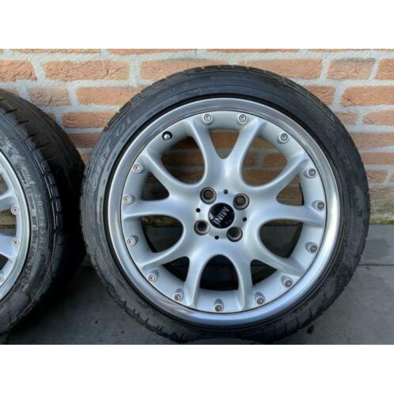Orig. Set Mini Cooper S 17 inch R56 velgen 205 45 17 4x100