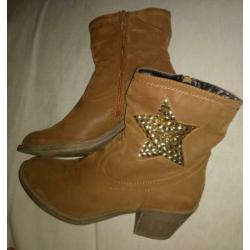 Leuke enkel laarsjes hot item maat 40 schoenen laarzen boots