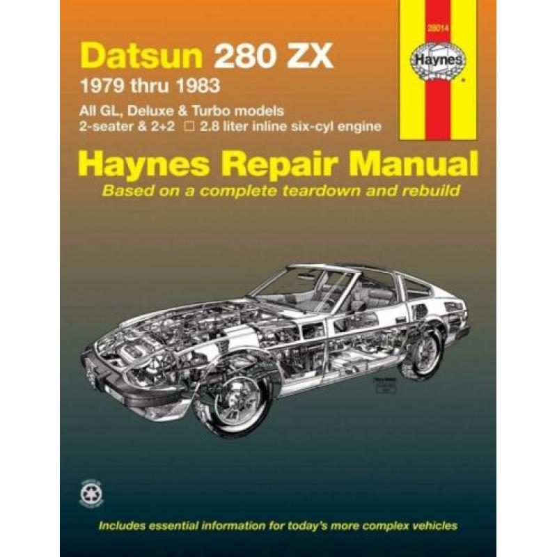 Datsun / Nissan 280 ZX 1979 - 1983 Gratis verzenden in NL