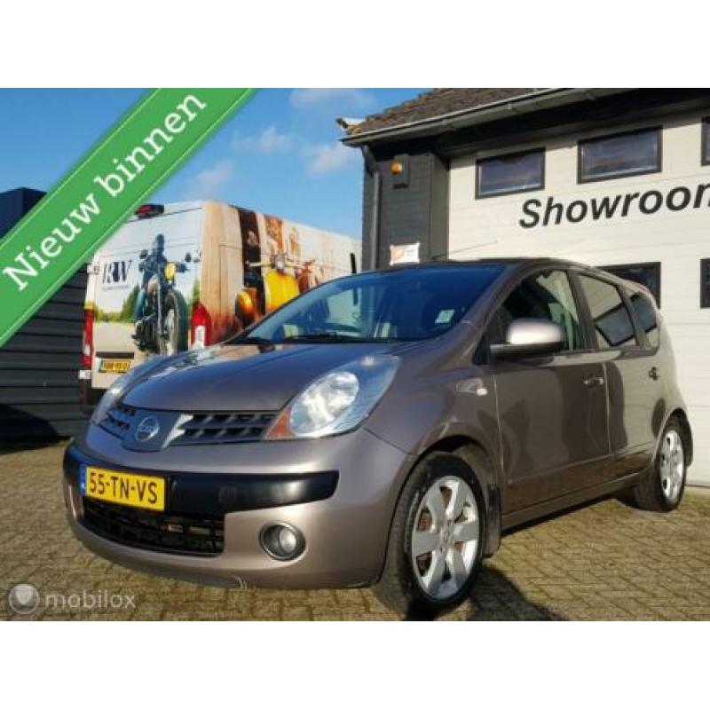 Nissan Note 1.6 Airco en cruise, nieuwe apk! LPG g3!