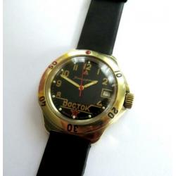 VOSTOK vintage water resistent mechanisch heren horloge '80