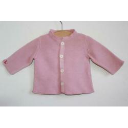 Roze vestje van Petit Bateau maat 62 (9496)