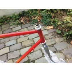 Lugloos licht retro racefiets frame: hoge kwaliteit, 56.5 ct