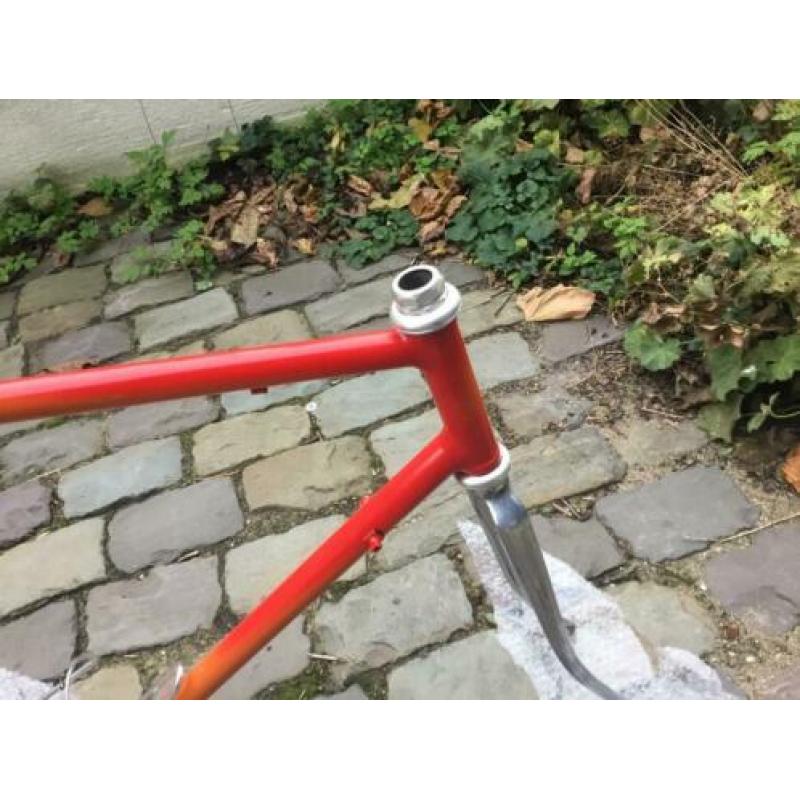 Lugloos licht retro racefiets frame: hoge kwaliteit, 56.5 ct