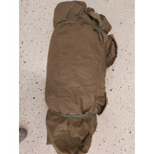 legerslaapzak compleet met nylon overtrek