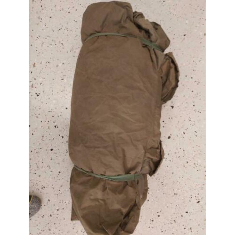 legerslaapzak compleet met nylon overtrek
