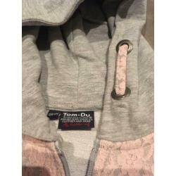 Stoer setje voor lief meisje, Hilfiger en Tom Du, maat 128