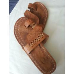 Marokkaanse slippers van echt leer Nieuw