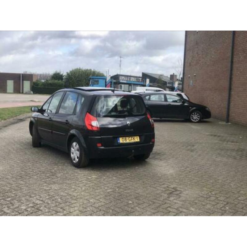 Renault Megane Scenic 1.6 16V LPG G-3 2008 Zwart PANAROMADAK