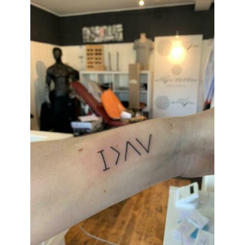 Tattoeage zetten?