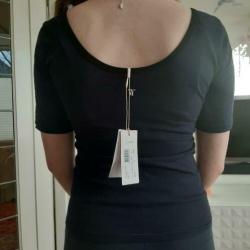 top vanilia, yoga maat 38.