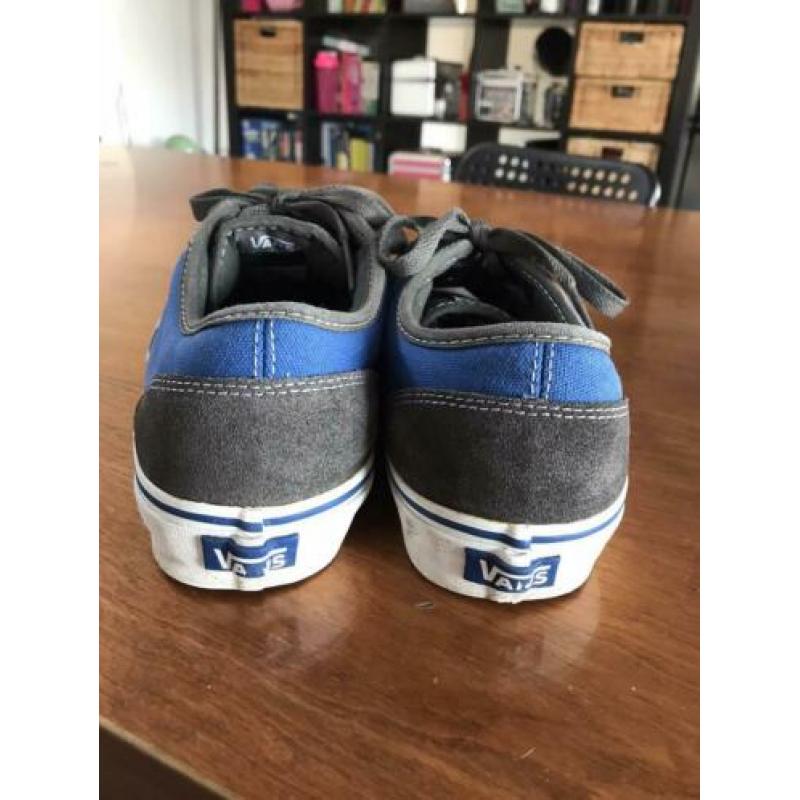 Vans maat 43 blauw/grijs heren