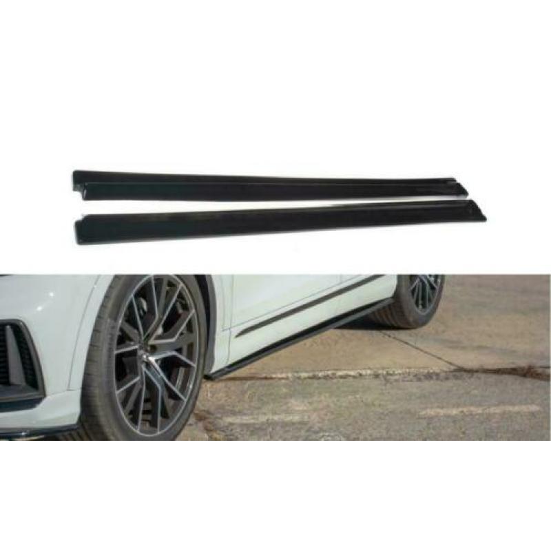 Voorlip sideskirt achterlip spoiler - Audi Q8 S-line 18-