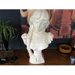 Vrouwfiguur mooi beeld 60x40 cm.