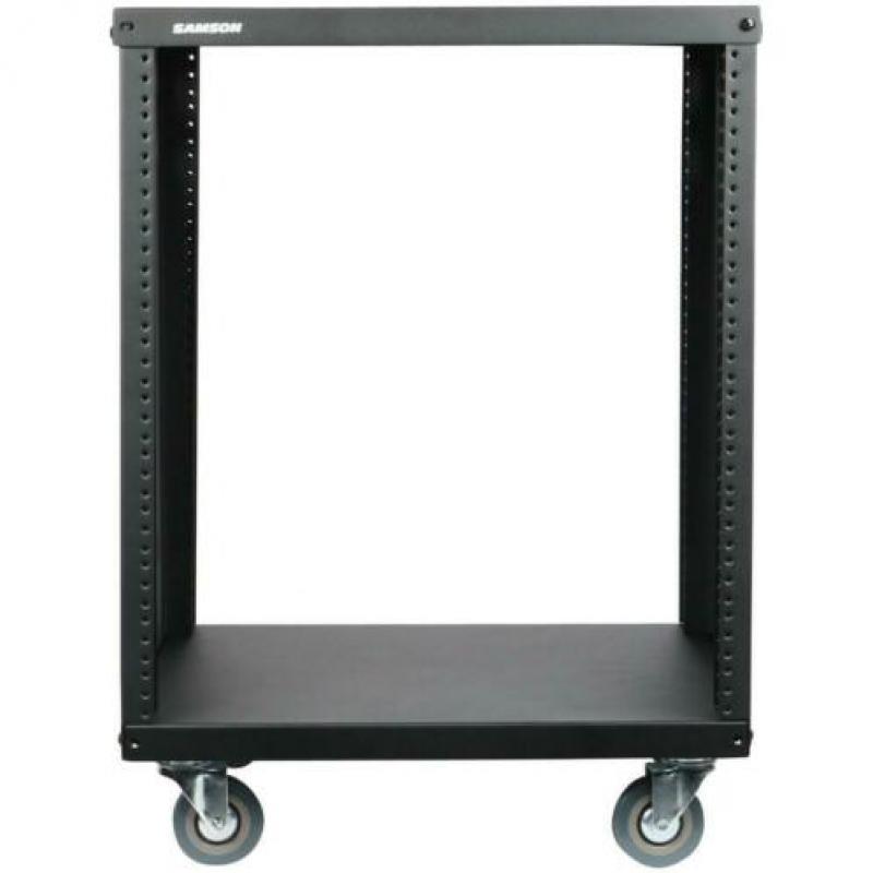 Samson SRK-12 rack (19 inch 12U) op wielen