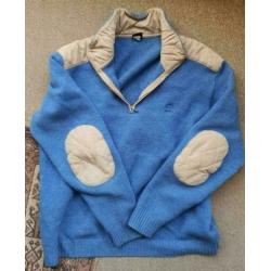 Paul & Shark trui wol 3XL zip collar