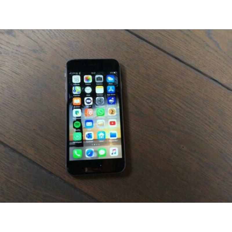 iPhone 6 s 64 gb geheugen 100% accu homebutton defect