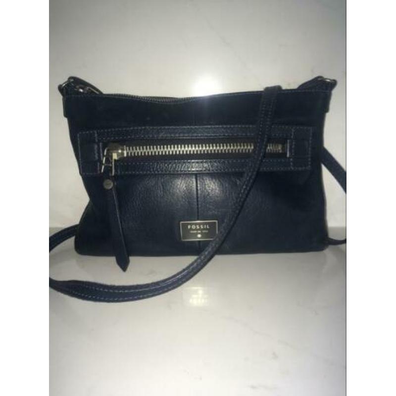 Fossil tas topstaat blauw 159,-