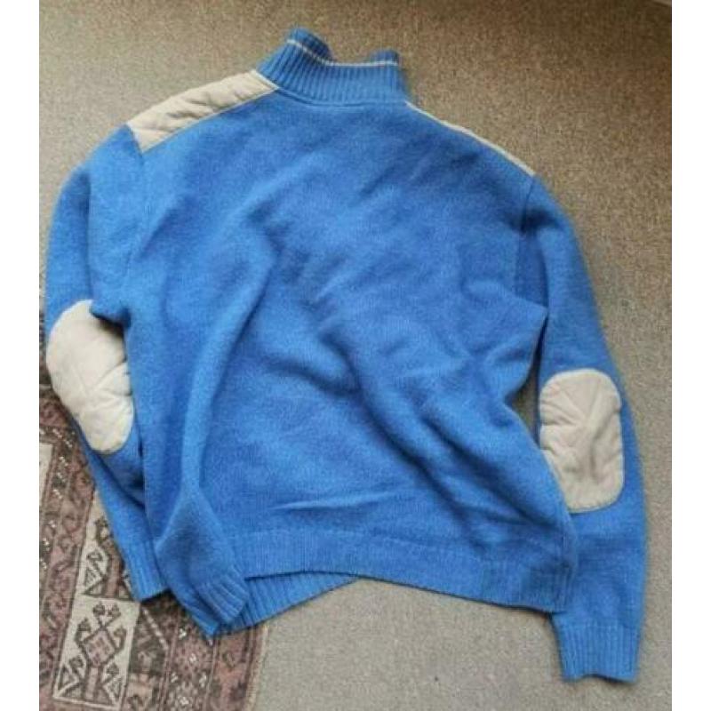 Paul & Shark trui wol 3XL zip collar