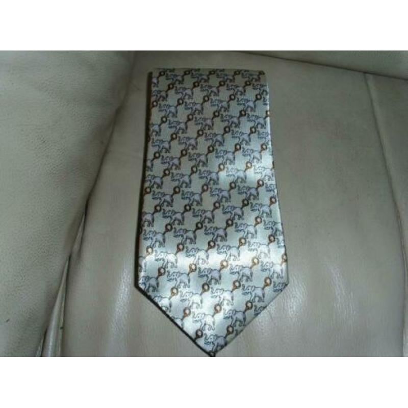 Stropdas Krawat handmade 100 % silk zijde Thailand als nieuw