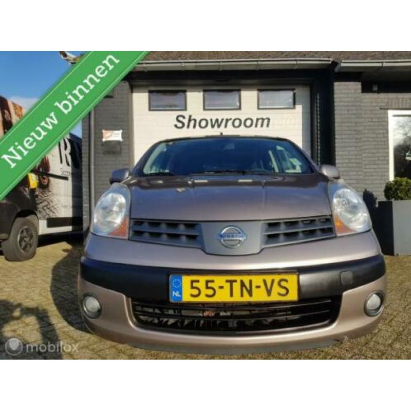 Nissan Note 1.6 Airco en cruise, nieuwe apk! LPG g3!