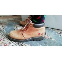 Fila Wandelschoenen / Enkelboots (leer)
