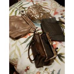 4 hele mooie luxe trendy dames tassen