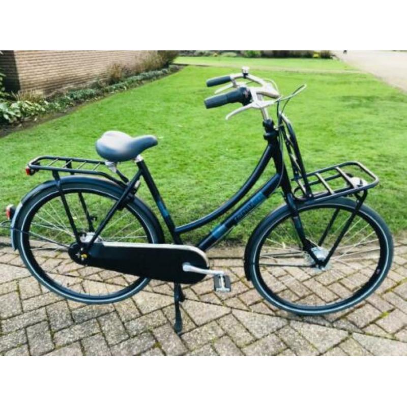Fietshokje Haarlem: Cortina U4 transport damesfiets D54 N8